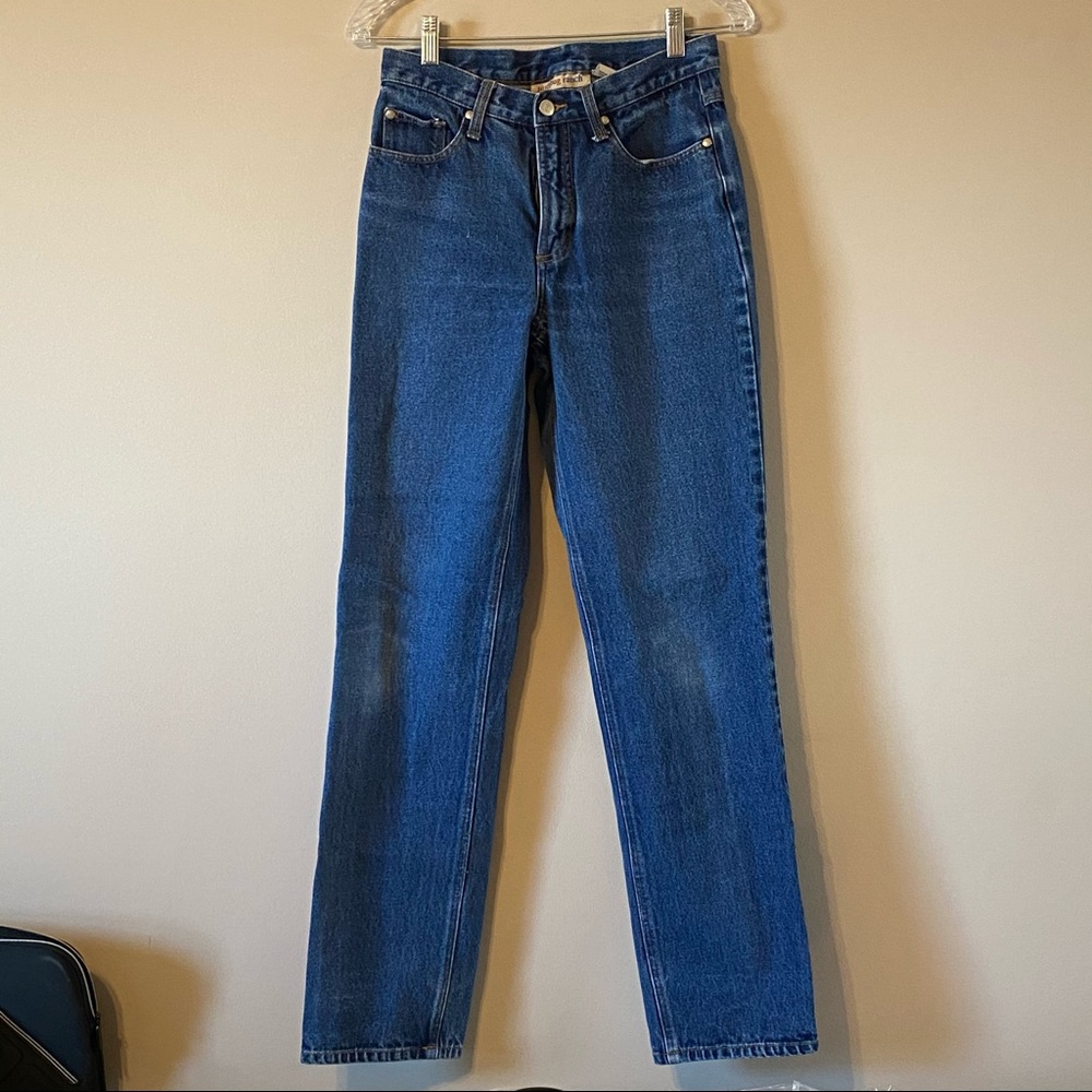 Jitterbug Ranch High Waisted Mom Jeans Denim